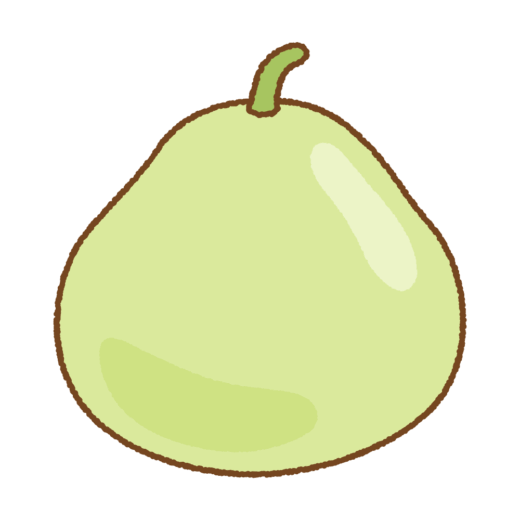 ユウガオのイラスト