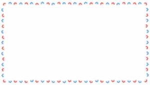 折り紙カブトの映像フレーム素材のフリーイラスト Clip art of origami-kabuto video frame