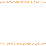 キンモクセイの映像フレーム素材のフリーイラスト Clip art of kinmokusei video frame