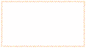 キンモクセイの映像フレーム素材のフリーイラスト Clip art of kinmokusei video frame
