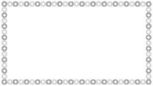 七宝文様の映像フレーム素材のフリーイラスト Clip art of shippou video frame