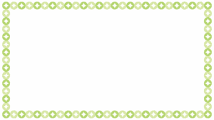 七宝文様の映像フレーム素材のフリーイラスト Clip art of shippou video frame