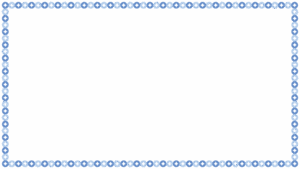 七宝文様の映像フレーム素材のフリーイラスト Clip art of shippou video frame