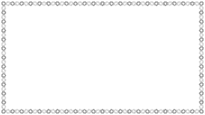 七宝文様の映像フレーム素材のフリーイラスト Clip art of shippou video frame