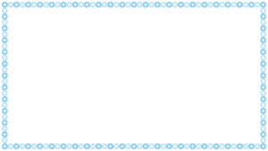 七宝文様の映像フレーム素材のフリーイラスト Clip art of shippou video frame