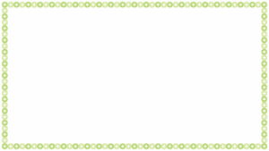 七宝文様の映像フレーム素材のフリーイラスト Clip art of shippou video frame