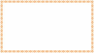 七宝文様の映像フレーム素材のフリーイラスト Clip art of shippou video frame