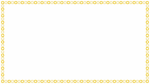 七宝文様の映像フレーム素材のフリーイラスト Clip art of shippou video frame