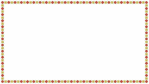 クリスマスカラーのアーガイル柄の映像フレーム素材のフリーイラスト Clip art of xmas argyle video frame