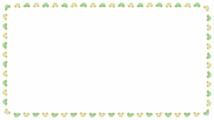 クルマの映像フレーム素材のフリーイラスト Clip art of cars video frame