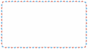 クルマの映像フレーム素材のフリーイラスト Clip art of cars video frame