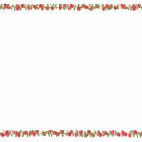 クランベリーの映像フレーム素材のフリーイラスト Clip art of cranberry video frame