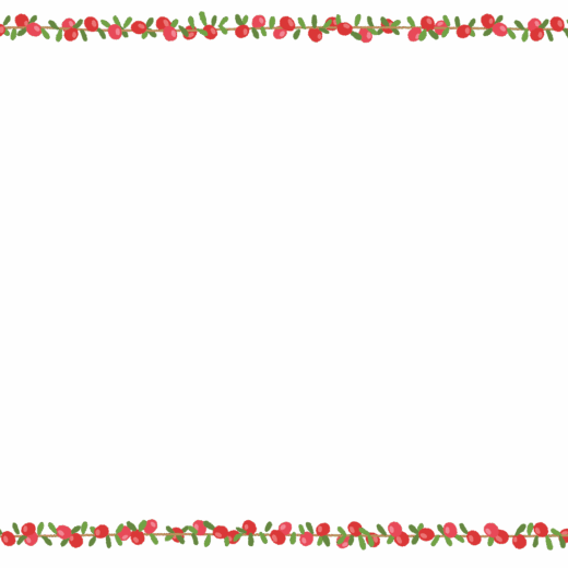 クランベリーの映像フレーム素材