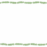 ローズマリーのフレーム素材のフリー素材 Clip art of rosemary paper frame