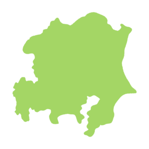 首都圏の地図のフリーイラスト Clip art of shutoken map