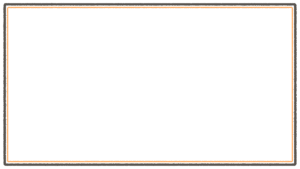 ハロウィンカラーのシンプルな映像フレーム素材のフリーイラスト Clip art of halloween simple video frame