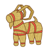 ユールゴートのイラスト