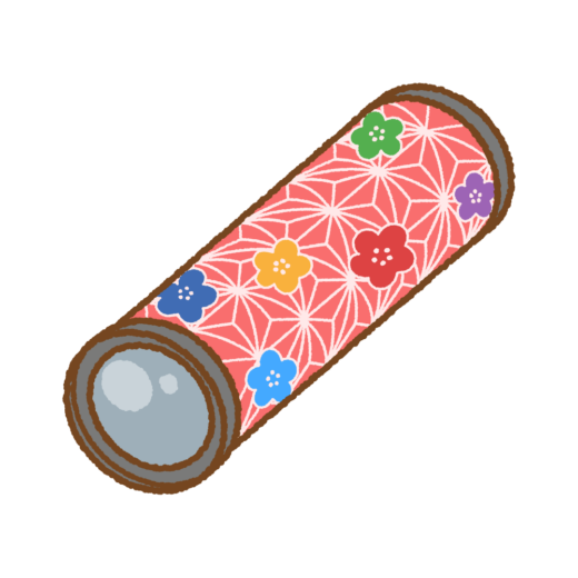 万華鏡のイラスト