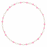 餅花の丸フレーム素材