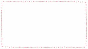 餅花の映像フレーム素材のフリーイラスト Clip art of mochibana video frame