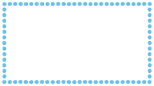 お花紙の映像フレーム素材のフリーイラスト Clip art of ohanagami video frame