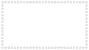 お花紙の映像フレーム素材のフリーイラスト Clip art of ohanagami video frame