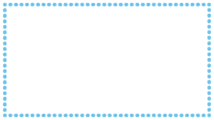 お花紙の映像フレーム素材のフリーイラスト Clip art of ohanagami video frame