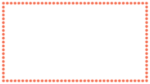 お花紙の映像フレーム素材のフリーイラスト Clip art of ohanagami video frame