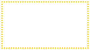 お花紙の映像フレーム素材のフリーイラスト Clip art of ohanagami video frame