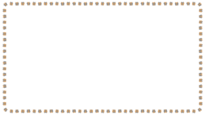 プレゼントの映像フレーム素材のフリーイラスト Clip art of present-box video frame