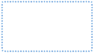 プレゼントの映像フレーム素材のフリーイラスト Clip art of present-box video frame