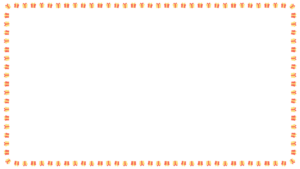 プレゼントの映像フレーム素材のフリーイラスト Clip art of present-box video frame