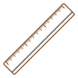 定規のイラスト