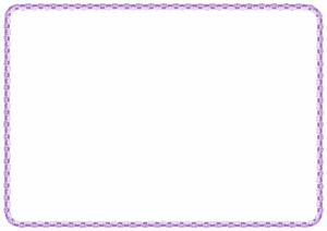 輪飾りのフレーム素材のフリーイラスト Clip art of wakazari paper frame