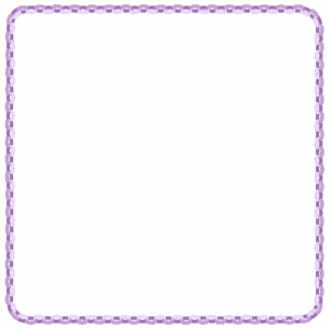 輪飾りの正方形フレーム素材のフリーイラスト Clip art of wakazari square frame