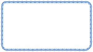 輪飾りの映像フレーム素材のフリーイラスト Clip art of wakazari video frame