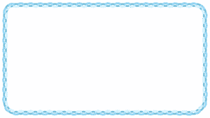 輪飾りの映像フレーム素材のフリーイラスト Clip art of wakazari video frame