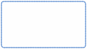 輪飾りの映像フレーム素材のフリーイラスト Clip art of wakazari video frame