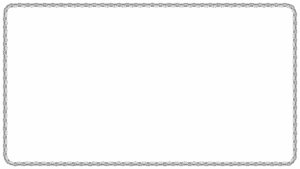 輪飾りの映像フレーム素材のフリーイラスト Clip art of wakazari video frame