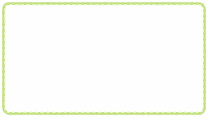 輪飾りの映像フレーム素材のフリーイラスト Clip art of wakazari video frame