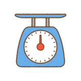 はかりのイラスト