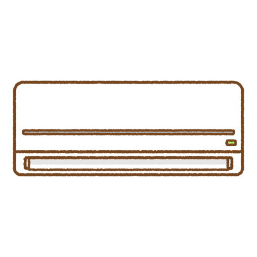 エアコンのイラスト