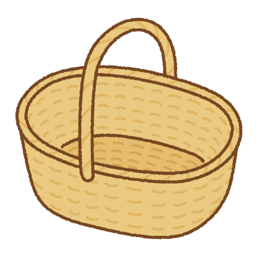 バスケットのイラスト