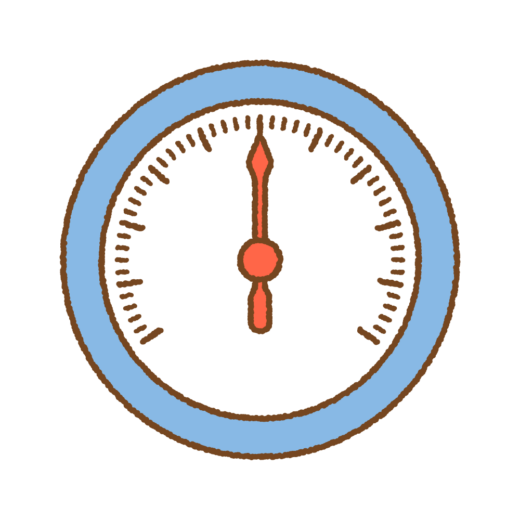 湿度計のイラスト