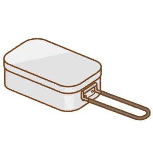 メスティンのフリーイラスト Clip art of mess-tin