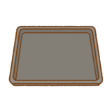 オーブン角皿のイラスト