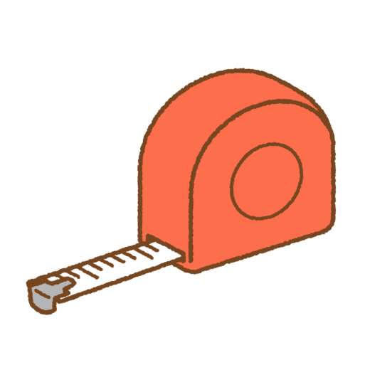 メジャーのイラスト