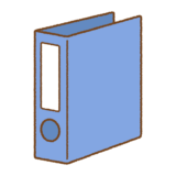 バインダーのイラスト