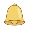 ベルのフリーイラスト Clip art of bell